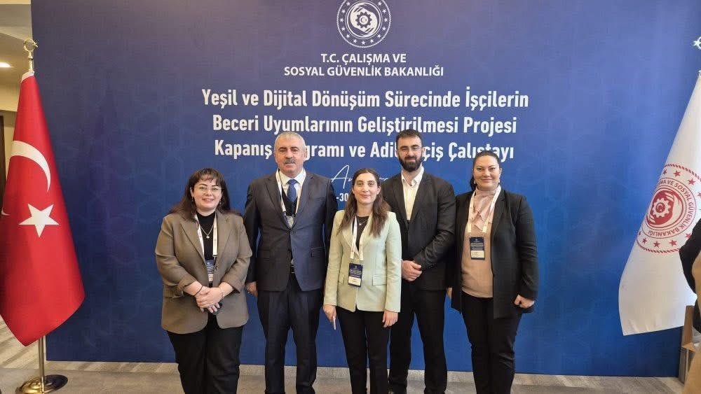 YEŞİL VE DİJİTAL DÖNÜŞÜM SÜRECİNDE İŞÇİLERİN BECERİ UYUMLARININ GELİŞTİRİLMESİ PROJESİ