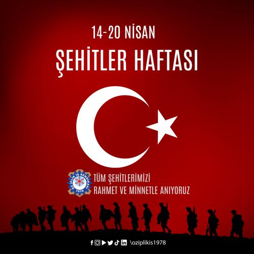 14-20 NİSAN ŞEHİTLER HAFTASI